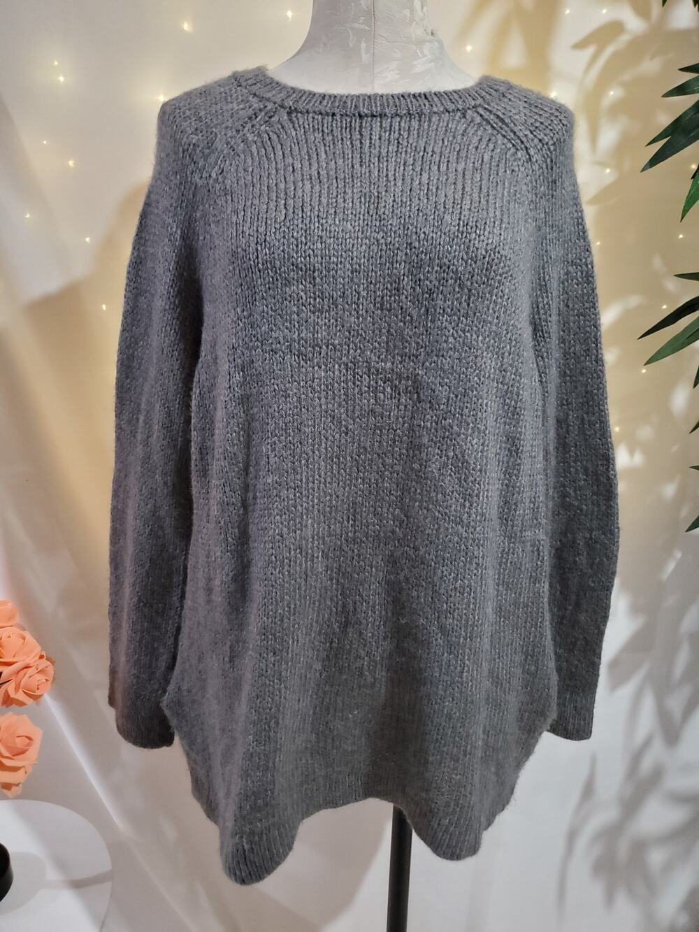 Wooden Ships Paola Buendia Mohair Wool Blend Pullover Sweater Womens Size M/L